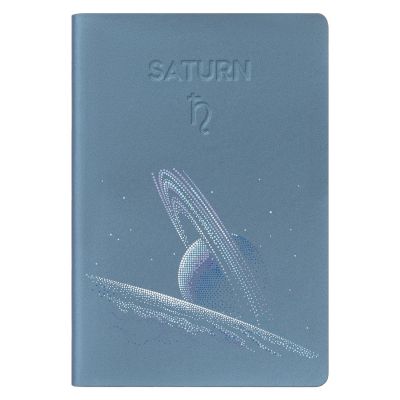 Ежедневник Moon river недатированный, стальной-8