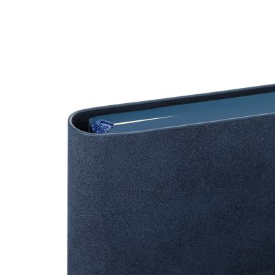 Ежедневник In Velour недатированный, синий-9