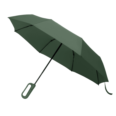 Зонт складной Azimut, зеленый-0