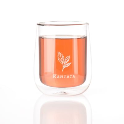 Стакан стеклянный с двойными стенками Lungo-9