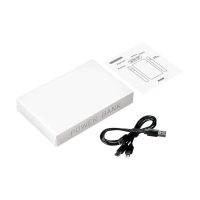 Внешний аккумулятор с подсветкой Анкор (Ancor) 5000 mAh, серый-11