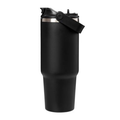 Термокружка вакуумная Montana, черный-2