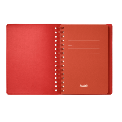 Ежедневник Vista недатированный, черный/красный-7