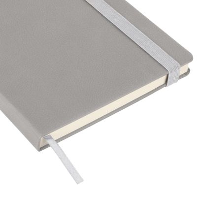 Ежедневник Marseille soft touch BtoBook недатированный, серый (без упаковки, без стикера)-3