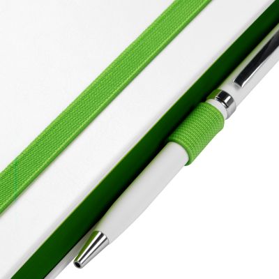 Ежедневник Arctic недатированный, белый/зеленый-8