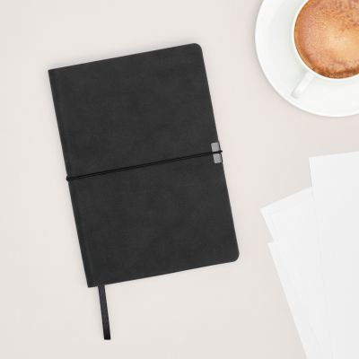 Ежедневник In Velour недатированный, черный-14