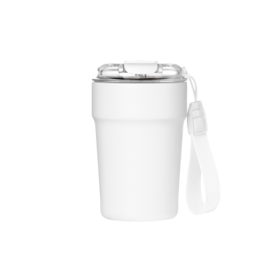 Термокружка вакуумная Monaco, белая-0