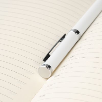 Шариковая ручка Бенуа (Benua), белая-5