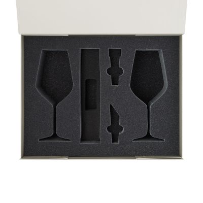 Ложемент под 2 бокала для вина + набор для вина Sacramento в большую коробку-трансформер (арт. 695722)-7