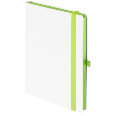 Ежедневник Arctic недатированный, белый/зеленый-2
