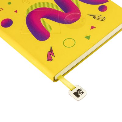 Ежедневник Sky недатированный, желтый (без упаковки, без стикера)-11