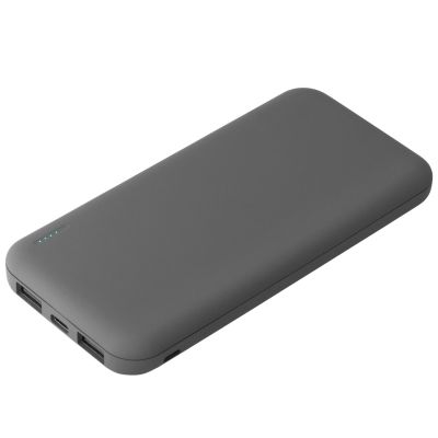 Внешний аккумулятор с подсветкой Luce 10000 mAh, серый-0