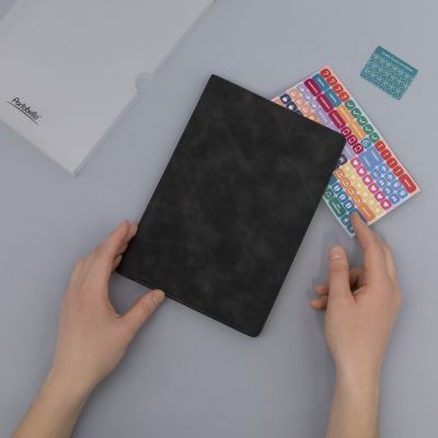 Ежедневник Verona недатированный, черный-10