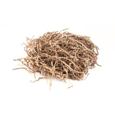 Бумажный наполнитель для подарочной упаковки, крафт (50 гр./упак.)-0