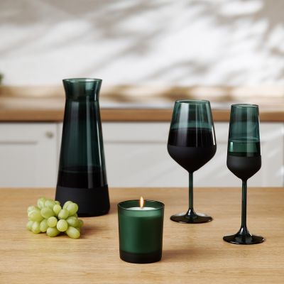 Бокал для шампанского Emerald, зеленый-7