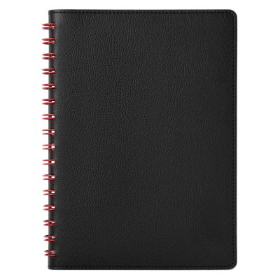 Ежедневник Vista недатированный, черный/красный-3