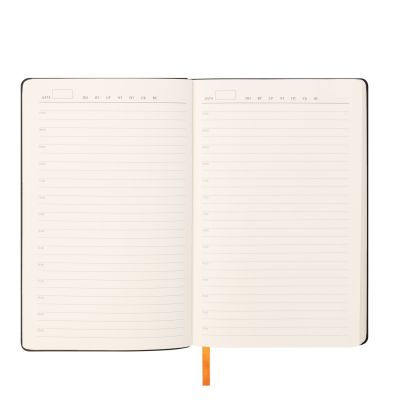 Ежедневник Alpha City недатированный, оранжевый (без упаковки, без стикера)-11