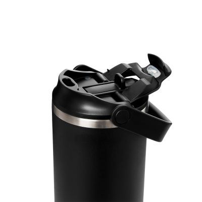 Термокружка вакуумная Монтана (Montana), черный-4