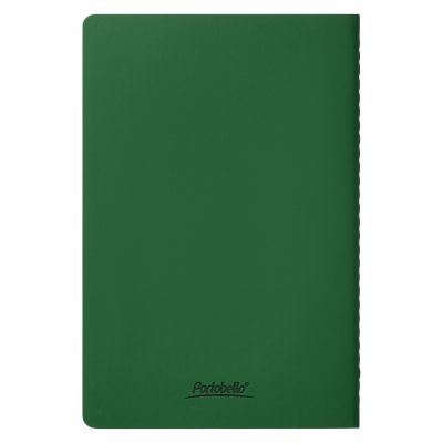 Блокнот Alpha slim, зеленый-5