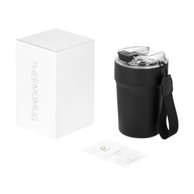 Термокружка вакуумная Monaco, черная-11