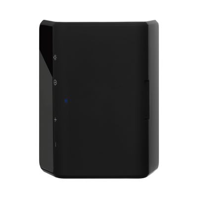 Зарядная станция с часами 15W Flame, черная-6