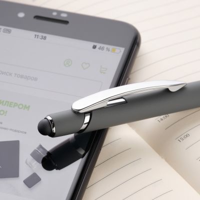 Шариковая ручка Comet NEO, серая-5