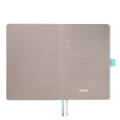 Ежедневник Arctic недатированный, белый/бирюзовый-9