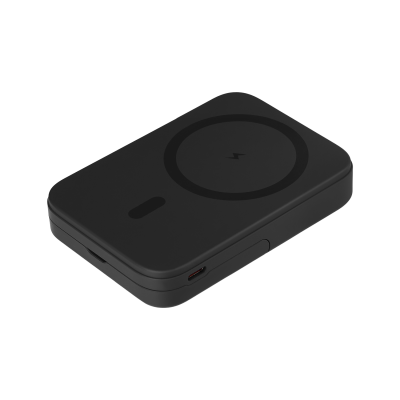 Внешний аккумулятор Union PD 10000mAh с функцией беспроводной зарядки 15W, черный-0