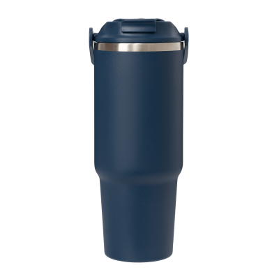 Термокружка вакуумная Монтана (Montana), синяя-0