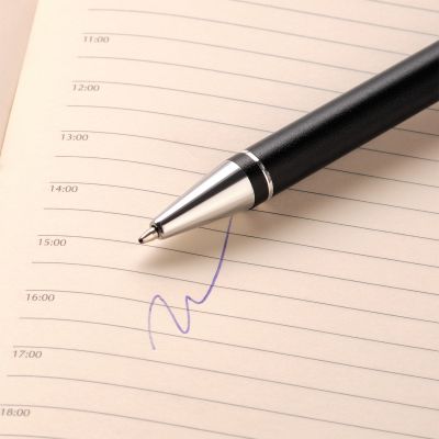 Шариковая ручка Regatta, черная-4