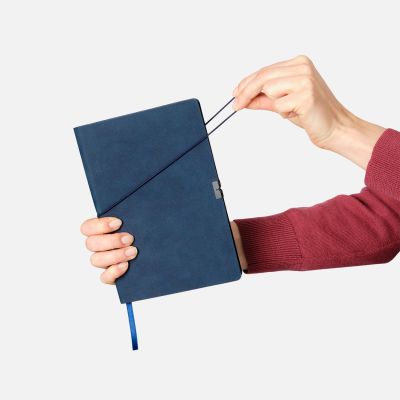 Ежедневник Ин Велюр (In Velour) недатированный, синий-13