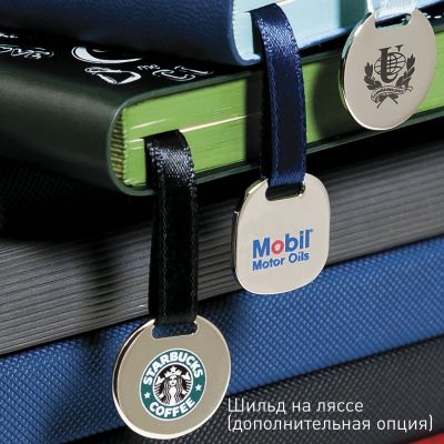 Ежедневник Portobello Trend, Ritz, недатированный, серый, твердая обложка, срез-фольга/серый-8