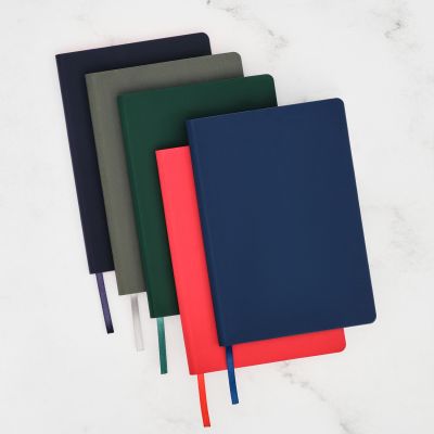 Ежедневник Latte soft touch недатированный, синий-13