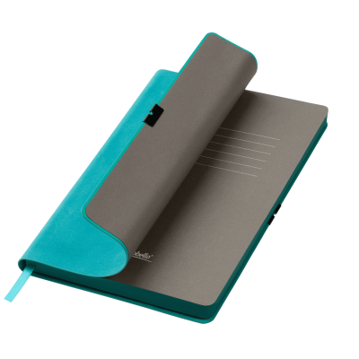 Ежедневник Ин Велюр (In Velour) недатированный, бирюзовый-5