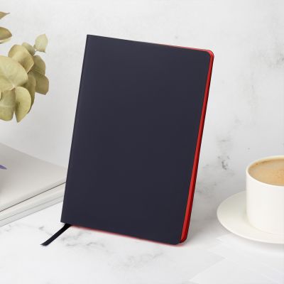 Ежедневник Latte soft touch недатированный, чернильно-синий-12