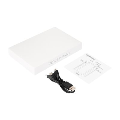 Внешний аккумулятор с подсветкой Luce 10000 mAh, синий-12