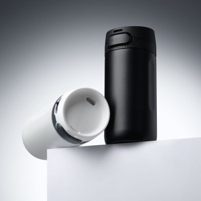 Термокружка вакуумная Toledo, белая-11