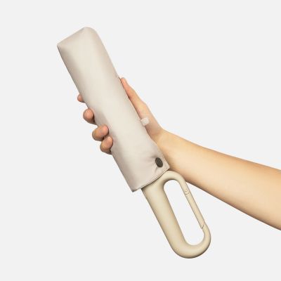 Зонт складной Azimut, бежевый-6