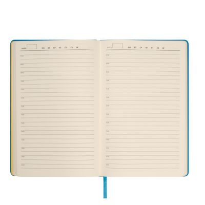 Ежедневник Sky недатированный, лазурный (без упаковки, без стикера)-9