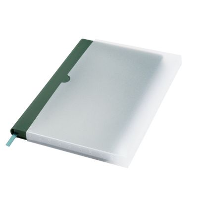 Ежедневник Latte soft touch недатированный, зеленый-9