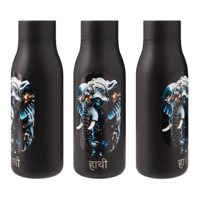 Термобутылка вакуумная герметичная Sevilla, черная-12