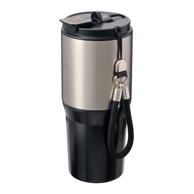 Термокружка вакуумная Avenue, черная-4