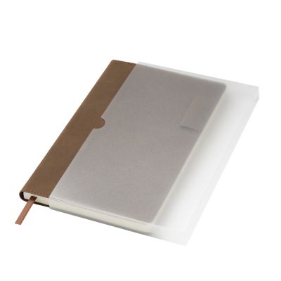 Ежедневник Teolo недатированный, коричневый-8