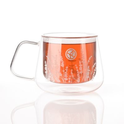 Кружка стеклянная с двойными стенками Dolce-8