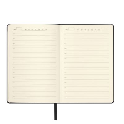 Ежедневник Molto недатированный, черный-7