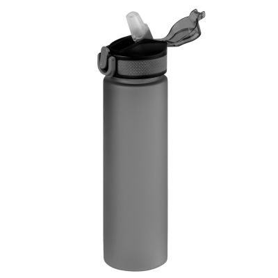 Бутылка для воды Flip, серая-4