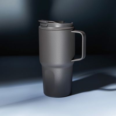 Термокружка вакуумная Aventura, серая-9
