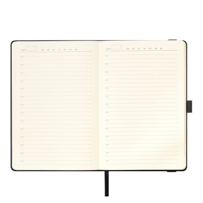 Ежедневник Alpha недатированный, черный/бежевый-8