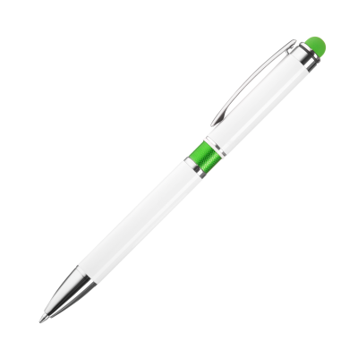 Шариковая ручка Arctic, белая/зеленая-0