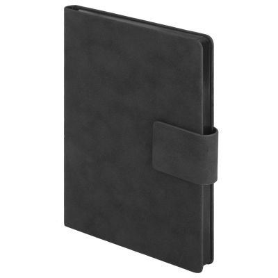 Ежедневник Portobello Trend, Ritz, недатированный, черный, твердая обложка, срез-фольга/черный-3